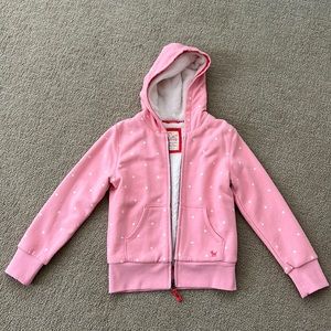 Mini Boden Shaggy-lined Hoodie Sz 9-10